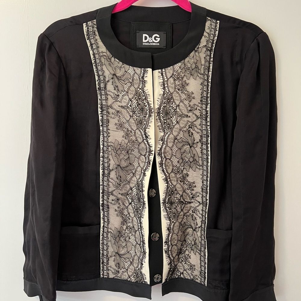 Dolce & Gabbana lace blouse